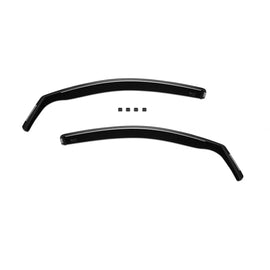Set deflettori anteriori e posteriori per Opel Astra G station wagon 1998-2009, con 5 porte, scuro fumé, 4 pezzi