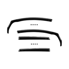Carica l'immagine nel visualizzatore di Gallery, Set deflettori anteriori e posteriori per Opel Astra J station wagon 2011-2015, con 5 porte, scuro fumé, 4 pezzi