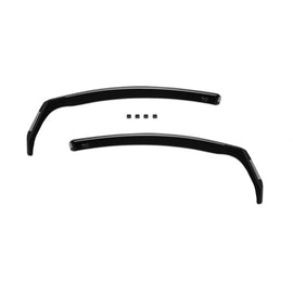 Set deflettori anteriori e posteriori per Opel Astra J hatchback, berlina 2009-2015, con 4/5 porte, scuro fumé, 4 pezzi