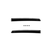 Set deflettori anteriori e posteriori per Opel Astra J hatchback, berlina 2009-2015, con 4/5 porte, scuro fumé, 4 pezzi
