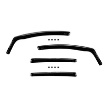 Set deflettori anteriori e posteriori per Peugeot 3008 2009-2015, con 5 porte, scuro fumé, 4 pezzi
