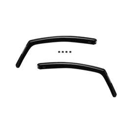 Set deflettori anteriori e posteriori per Peugeot 307 hatchback 2001-2007, con 5 porte, scuro fumé, 4 pezzi