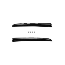 Set deflettori anteriori e posteriori per Peugeot 307 hatchback 2001-2007, con 5 porte, scuro fumé, 4 pezzi