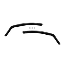 Set deflettori anteriori e posteriori per Peugeot 407 station wagon 2004-2010, con 5 porte, scuro fumé, 4 pezzi