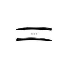Carica l'immagine nel visualizzatore di Gallery, Set deflettori anteriori e posteriori per Peugeot 508 berlina 2011-2018, con 4 porte, scuro fumé, 4 pezzi