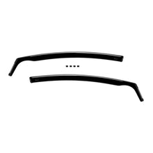 Set deflettori anteriori e posteriori per Seat Leon 2006-2012, con 5 porte, scuro fumé, 4 pezzi