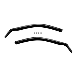 Set deflettori anteriori e posteriori per Seat Leon, Toledo 1999-2005, con 4/5 porte, scuro fumé, 4 pezzi
