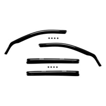 Set deflettori anteriori e posteriori per Skoda Octavia station wagon 2004-2013, con 5 porte, scuro fumé, 4 pezzi