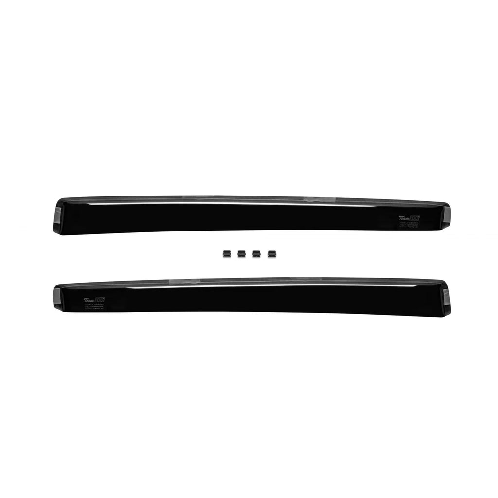 Set deflettori anteriori e posteriori per Skoda Rapid Spaceback 5 porte dal 2012, 4 pezzi