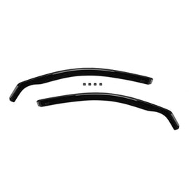 Set deflettori anteriori e posteriori per Skoda Superb 2002-2008, con 4 porte, scuro fumé, 4 pezzi