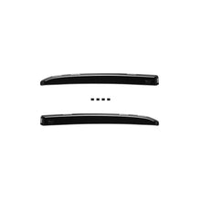 Carica l'immagine nel visualizzatore di Gallery, Set deflettori anteriori e posteriori per Toyota Corolla berlina 2013-2018, con 4 porte, scuro fumé, 4 pezzi