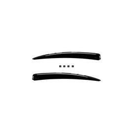 Set deflettori anteriori e posteriori per Volvo S80 2006-2016, con 4 porte, scuro fumé, 4 pezzi