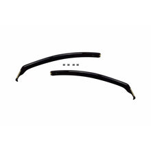 Set deflettori anteriori e posteriori per Volvo V60 2010-2018, con 5 porte, scuro fumé, 4 pezzi