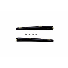 Set deflettori anteriori e posteriori per Volvo V60 2010-2018, con 5 porte, scuro fumé, 4 pezzi