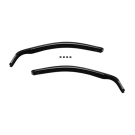 Set deflettori anteriori e posteriori per Volvo V70, XC70 2000-2007, con 5 porte, scuro fumé, 4 pezzi