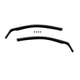 Set deflettori anteriori e posteriori per Volvo V70, XC70 2007-2016, con 5 porte, scuro fumé, 4 pezzi