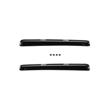 Set deflettori anteriori e posteriori per Volvo V70, XC70 2000-2007, con 5 porte, scuro fumé, 4 pezzi