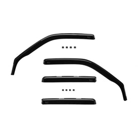 Set deflettori anteriori e posteriori per VW Golf III, Vento hatchback, station wagon 1992-1998, con 5 porte, scuro