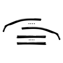 Set deflettori anteriori e posteriori per VW Golf V, Golf VI station wagon 2007-2013, con 5 porte, scuro fumé, 4 pezzi
