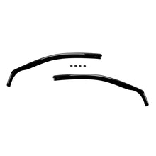 Set deflettori anteriori e posteriori per VW Golf V, Golf VI station wagon 2007-2013, con 5 porte, scuro fumé, 4 pezzi