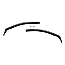 Set deflettori anteriori e posteriori per VW Golf VII station wagon 2013-2019, con 5 porte, scuro fumé, 4 pezzi