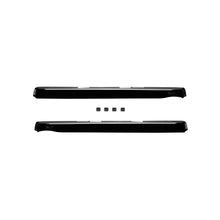 Carica l'immagine nel visualizzatore di Gallery, Set deflettori anteriori e posteriori per VW Passat station wagon 1997-2004, con 5 porte, scuro fumé, 4 pezzi