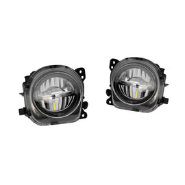 Set di LED Fendinebbia per BMW Serie 5 F10, F11, Serie 5 GT F07 2013-2016 cromato, sinistro + destro