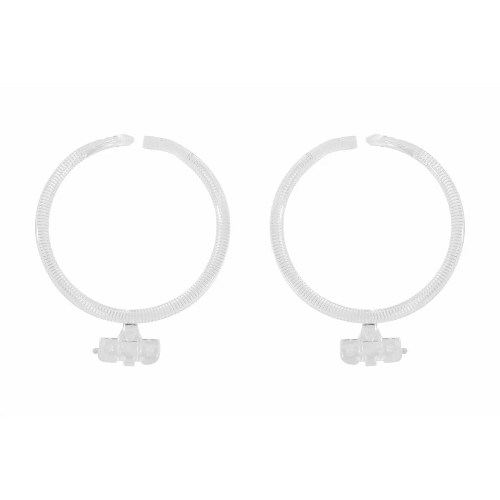 Set guide luminose per grande anello on BMW Serie 5 E60 berlina, E61 Touring 2007-2010 per il modello con xenon fari