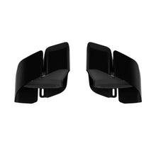 Set di ovale nero lucido Terminali di scarico GT tipo per Porsche Panamera 971 2016-2021