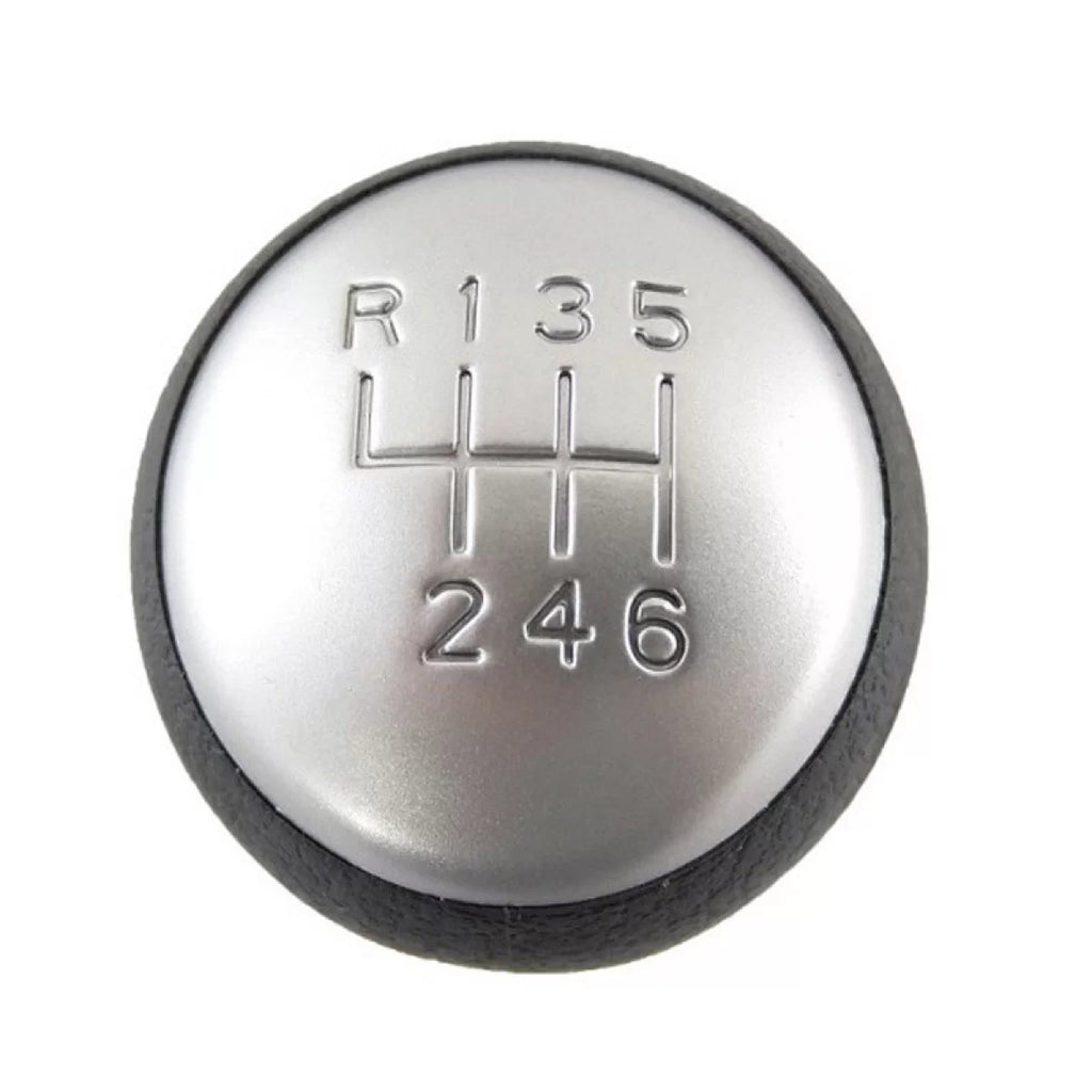 Pomello cambio nero/cromato per Nissan Qashqai J10 5 con 6 marce GK1602