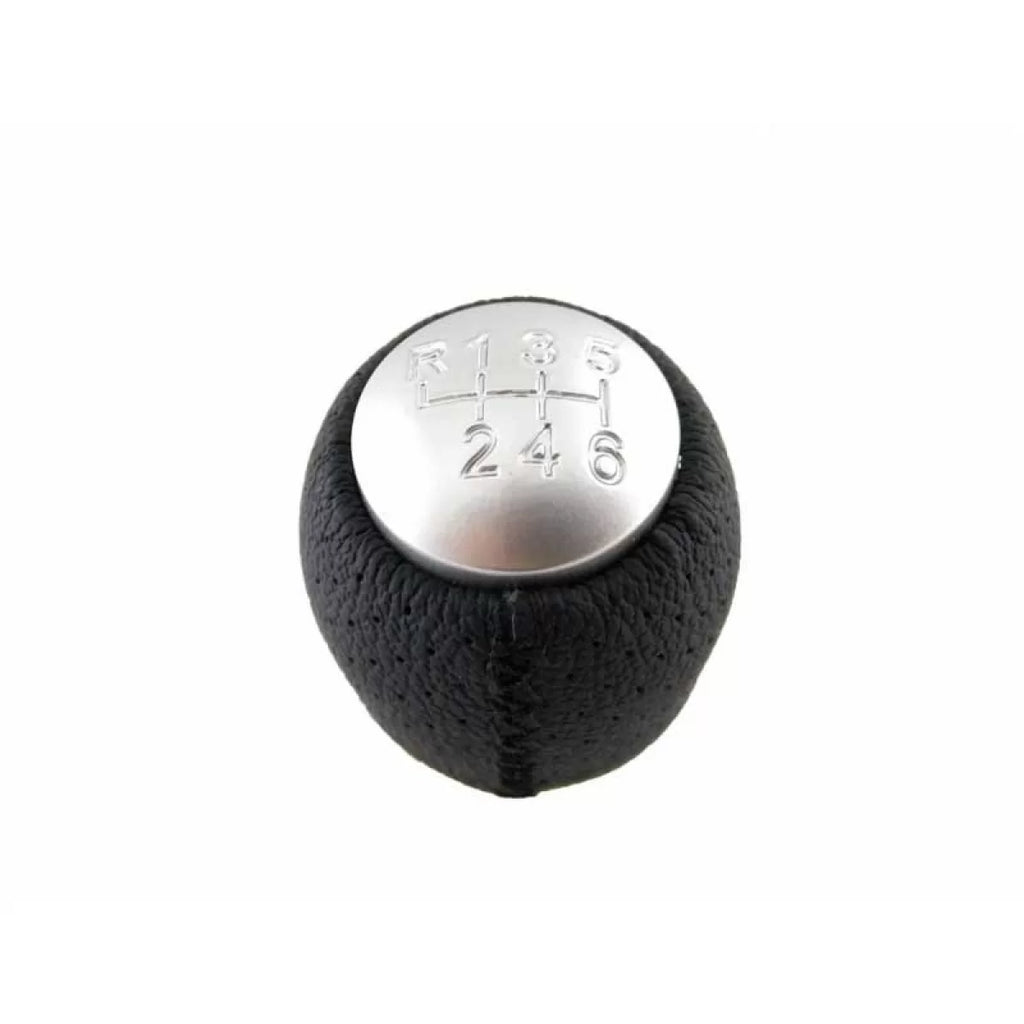Pomello cambio nero/Nickel per Alfa Romeo 159 / Spider / Brera con 6 marce GK1203