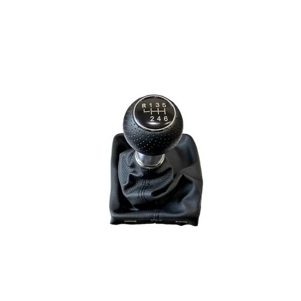 Pomello cambio con baule nero per Audi A3 8P 2003-2011 con 6 marce