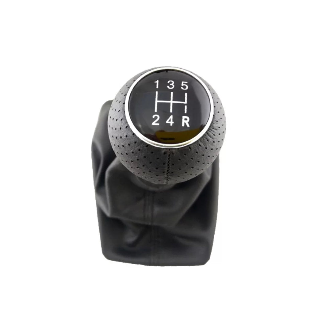 Pomello cambio con baule nero per Audi A4 B6/B7 con 5 marce GK0201