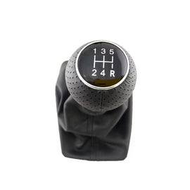 Pomello cambio con baule nero per Audi A4 B6/B7 con 5 marce GK0201
