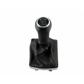 Pomello cambio con baule nero/cromato per Opel Astra H con 6 marce GK0914