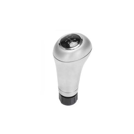 Pomello cambio argento per Mercedes-Benz Classe C W203 restyling & W204, Classe E W212, W207, GLK X204 con 6 marce