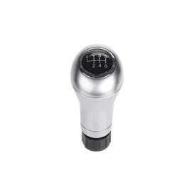 Pomello cambio argento per Mercedes-Benz Classe C W203 restyling & W204, Classe E W212, W207, GLK X204 con 6 marce