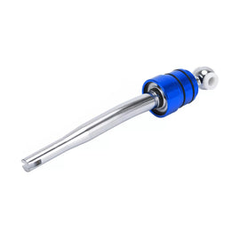 Corto Shift per BMW 3 E30 / E36 / E46 / 5 E34 / E39 cromato / blu 1 pezzo