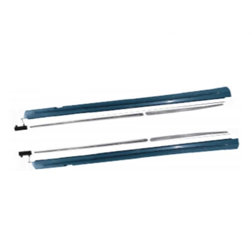Laterale A design 63 Minigonne per Mercedes Classe S W222 corto passo (SWB) 2013-2020 con cromato modanatura/mouldings