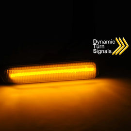 Frecce laterali per BMW 3 E36 96-99 / X5 E53 99-03 LED dinamico fumé 2 pezzi