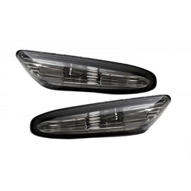 Frecce laterali per BMW 3 E46 berlina 01-05 / Touring 01-05 / 5 E60/E61 03-10 / X3 E83 03-10 fumé 2 pezzi