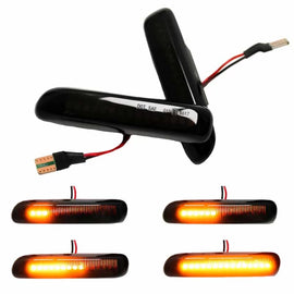 Frecce laterali per BMW 3 E46 berlina 99-01 / Touring 99-01 / compatto 01-04 / Coupe 99-03 LED dinamico fumé 2 pezzi