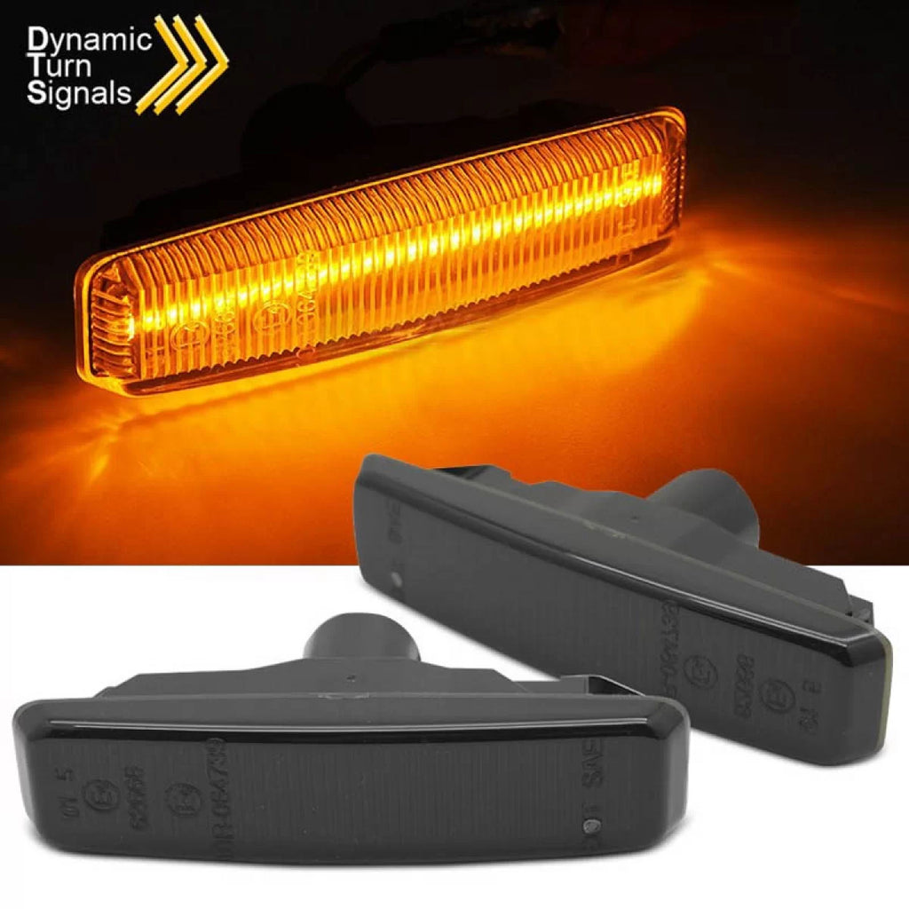 Frecce laterali per BMW 5 E39 berlina 95-03 dinamico LED fumé 2 pezzi