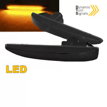 Carica l'immagine nel visualizzatore di Gallery, Frecce laterali per BMW 7 E65, E66, E67 01-08 LED dinamico fumé 2 pezzi