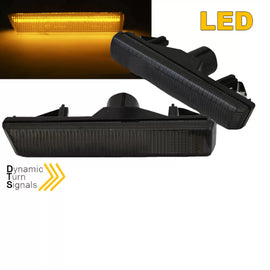 Frecce laterali per BMW M3 E46 / 7 E38 94-01 LED dinamico fumé 2 pezzi