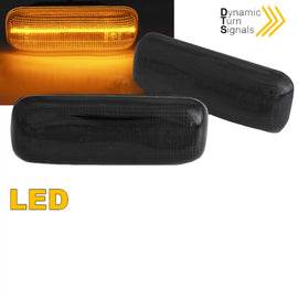 Frecce laterali per Mercedes-Benz ML W163 98-02 Led dinamico fumé 2 pezzi