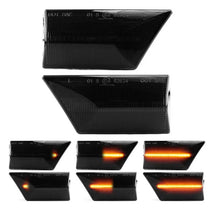Carica l'immagine nel visualizzatore di Gallery, Frecce laterali per Opel Vectra C 02-08 / Signum 03-09 LED dinamico fumé 2 pezzi