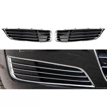 Carica l'immagine nel visualizzatore di Gallery, Laterale griglia set senza aperture per anteriore W12 paraurti per Audi A8 2009-2017 con cromato modanatura