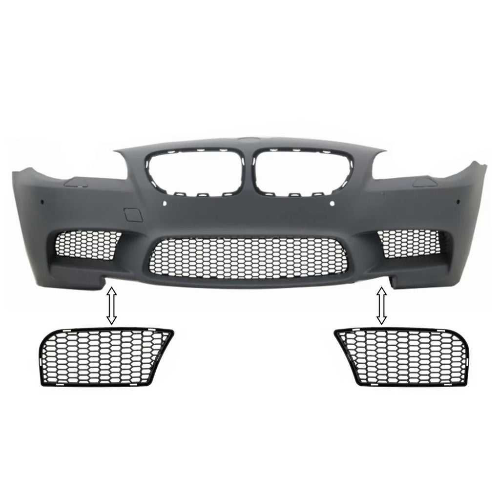 Laterale griglie per BMW Serie 5 F10 F11 (2010-2014) solo paraurti M5 Sport design