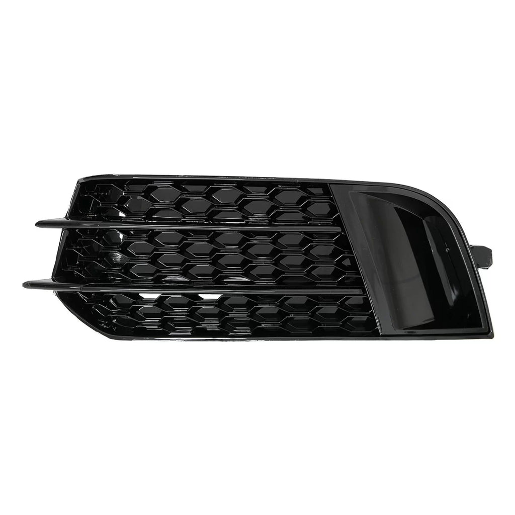 Laterale griglie fendinebbia lampada coperture per Audi A1 8X (2010-2015) RS1 design Nero lucido